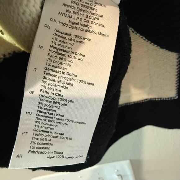 Sandro Lunea Wool Contrasting Knit Sleeveless Coatigan Cardigan Sweater - Picture 4 of 7